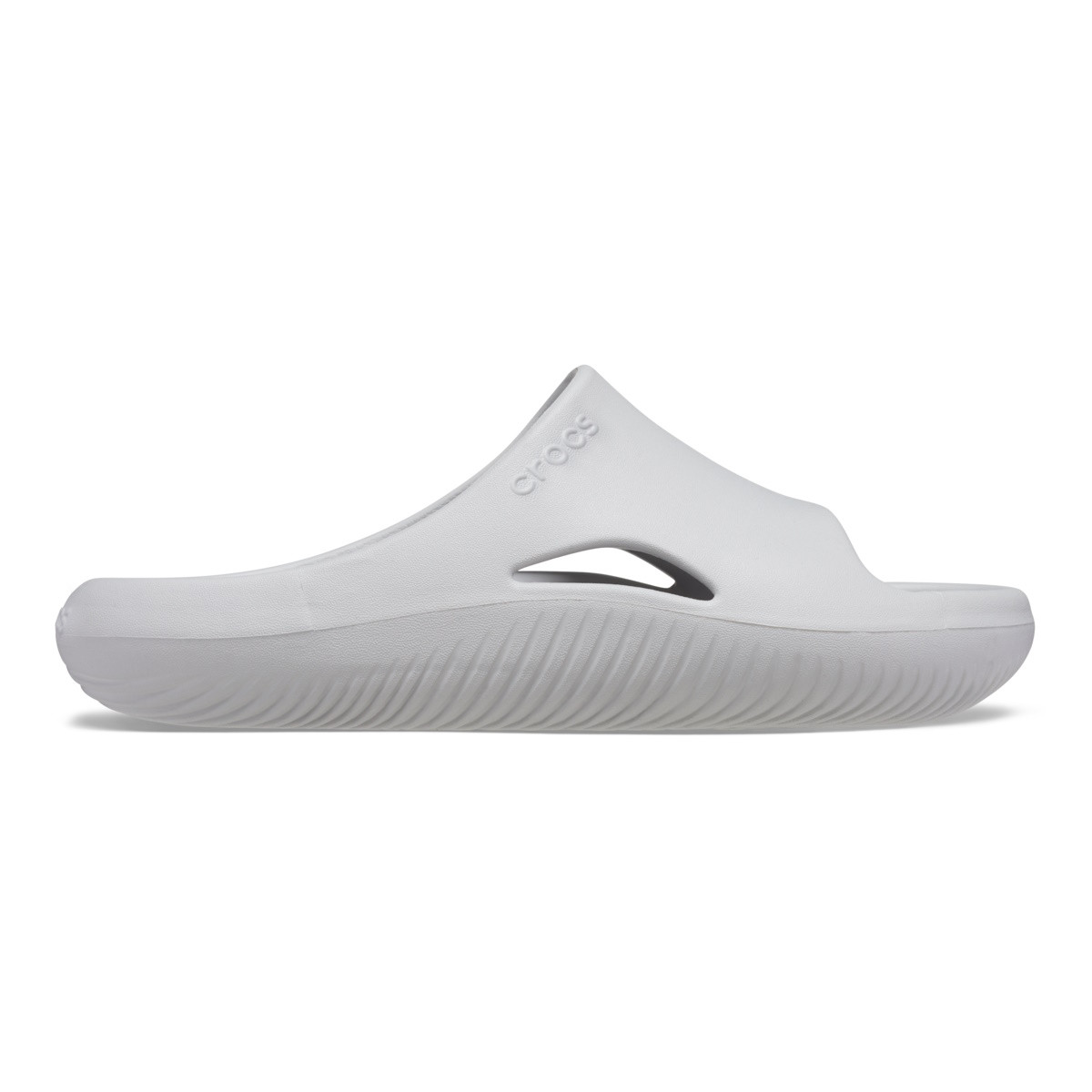 Papuci Crocs Mellow Slide Gri - Atmosphere - imagine 8